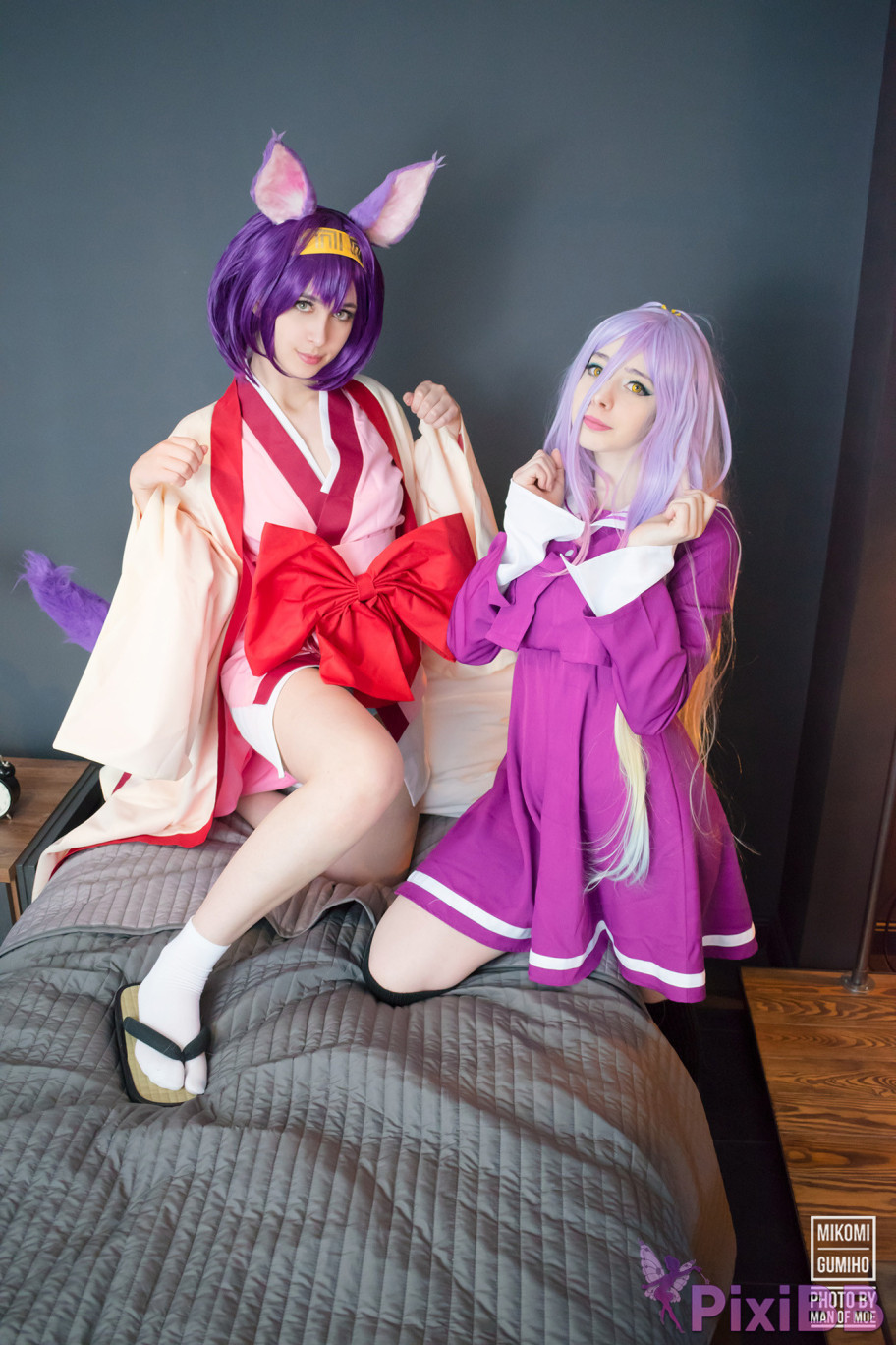 Gumiho Hannya  Mikomi Hokina Izuna Hatsuse  Shiro No Game No Life PixiBB.COM 001