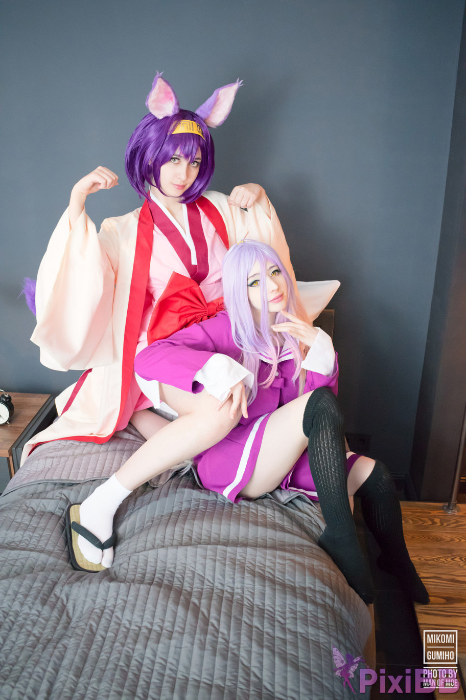 Gumiho Hannya  Mikomi Hokina Izuna Hatsuse  Shiro No Game No Life PixiBB.COM 002