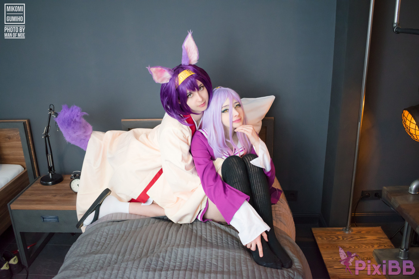 Gumiho Hannya  Mikomi Hokina Izuna Hatsuse  Shiro No Game No Life PixiBB.COM 005