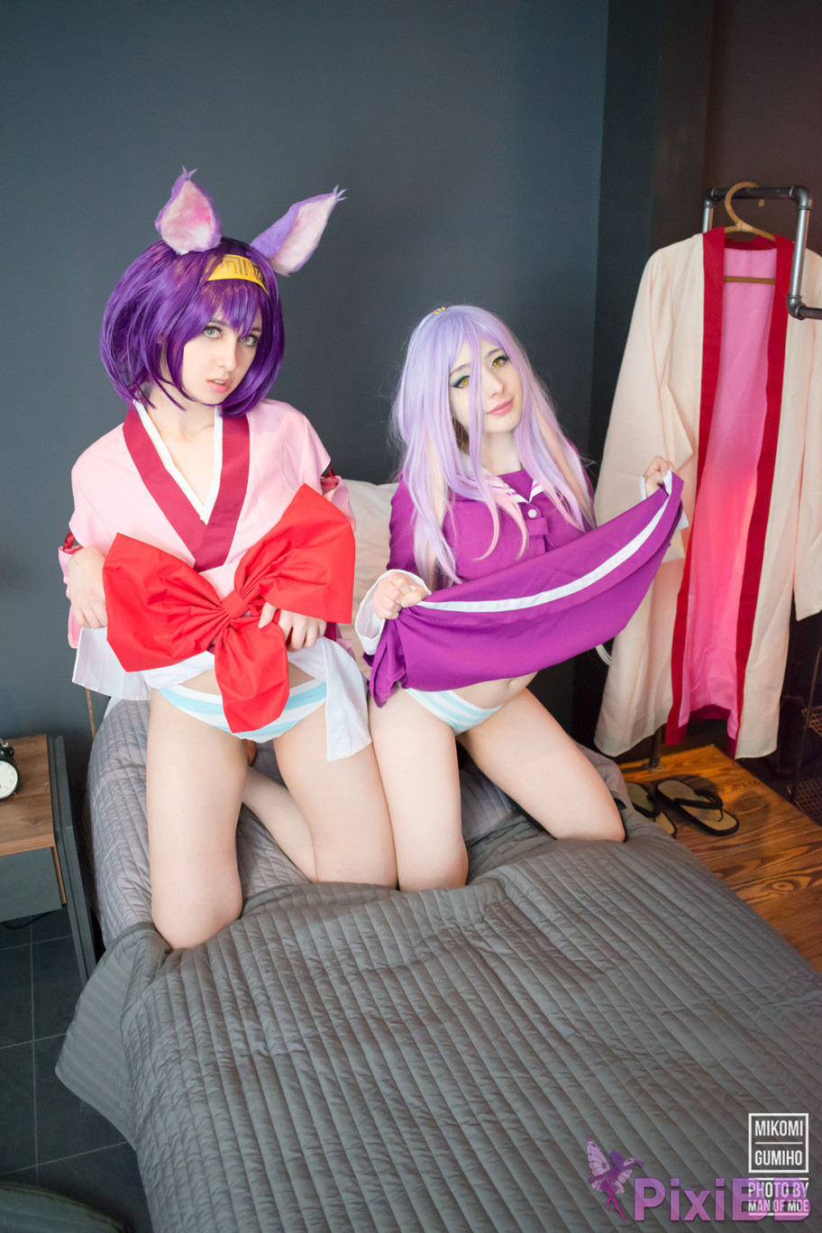 Gumiho Hannya  Mikomi Hokina Izuna Hatsuse  Shiro No Game No Life PixiBB.COM 016