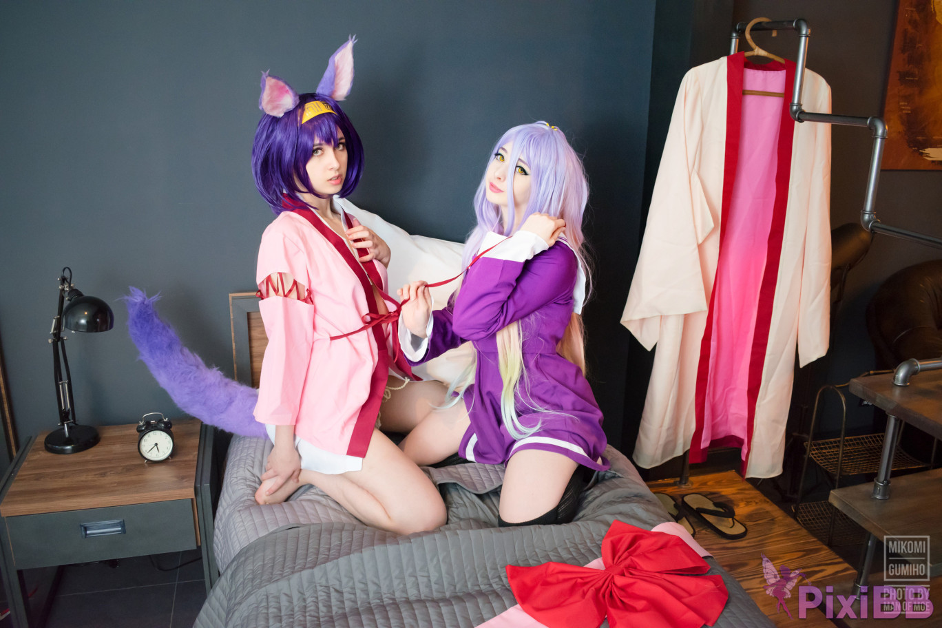 Gumiho Hannya  Mikomi Hokina Izuna Hatsuse  Shiro No Game No Life PixiBB.COM 018