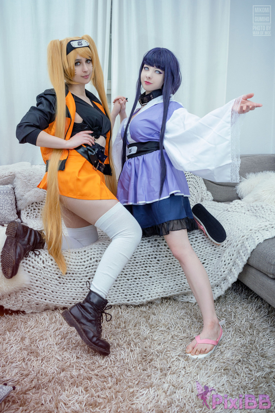 Gumiho Hannya  Mikomi Hokina Naruko Uzumaki  Hinata Hyuga Naruto PixiBB.COM 001