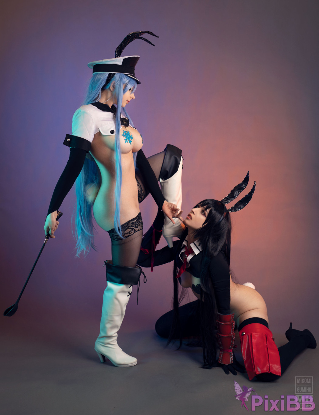 Gumiho Hannya  Mikomi Hokina Akame  Esdeath Reverse Bunny Akame ga Kill PixiBB.COM 003