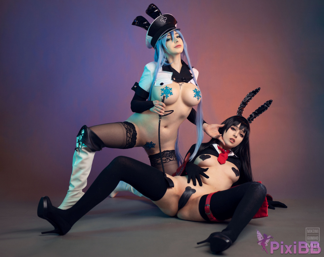 Gumiho Hannya  Mikomi Hokina Akame  Esdeath Reverse Bunny Akame ga Kill PixiBB.COM 011