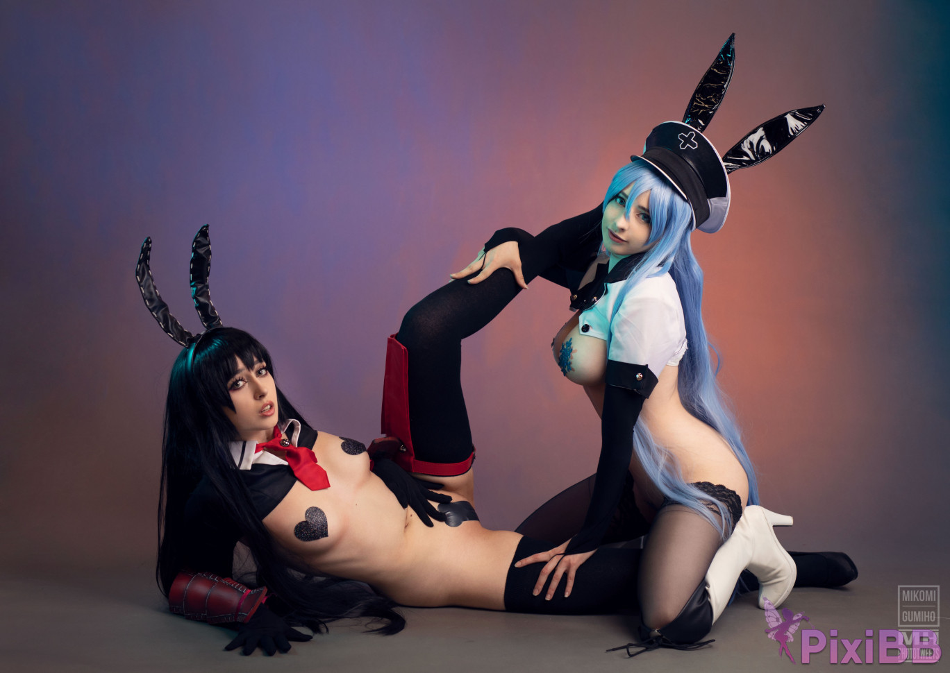 Gumiho Hannya  Mikomi Hokina Akame  Esdeath Reverse Bunny Akame ga Kill PixiBB.COM 021