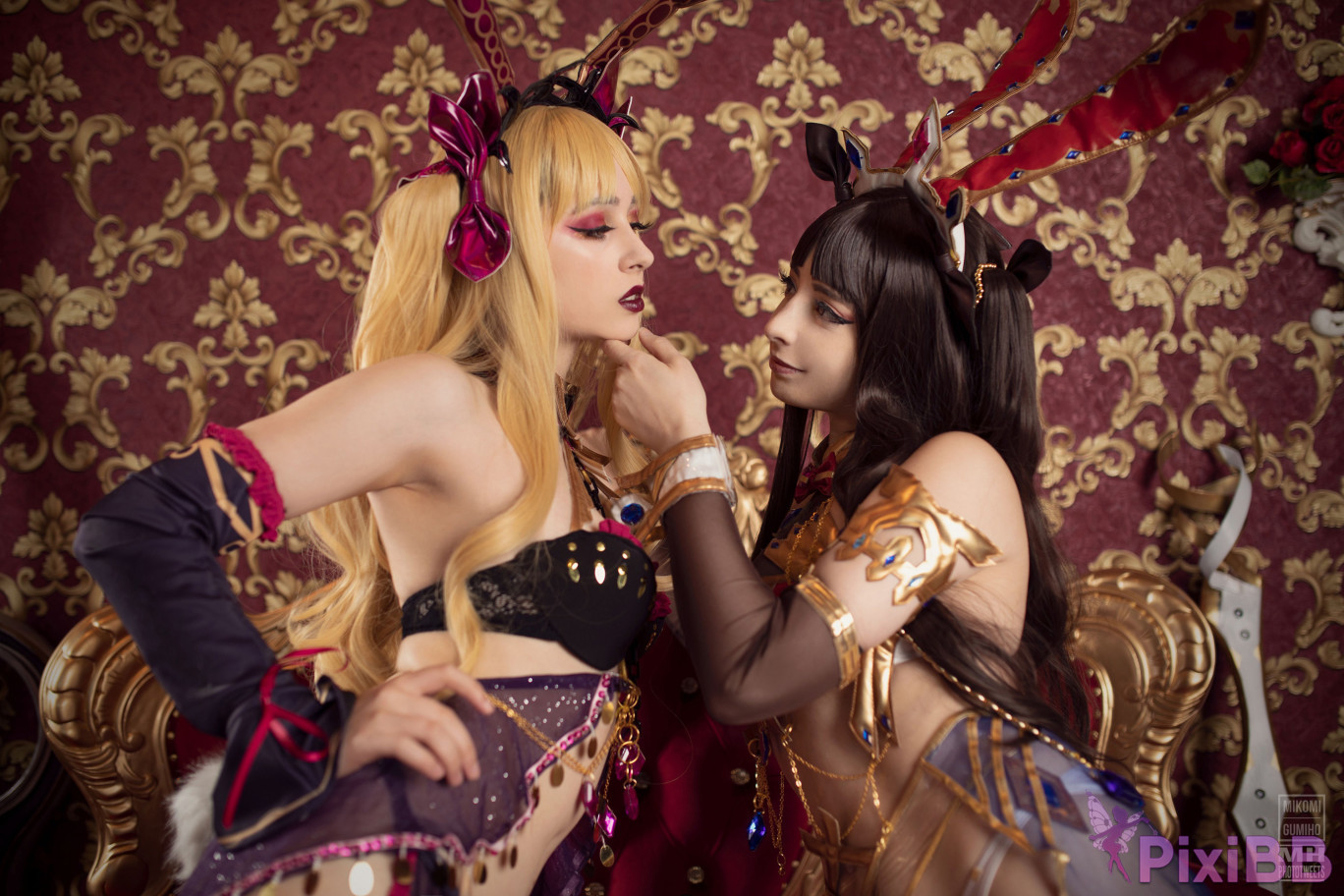 Gumiho Hannya  Mikomi Hokina Ishtar  Ereshkigal Bunny Maid FateGrand Order PixiBB.COM 016