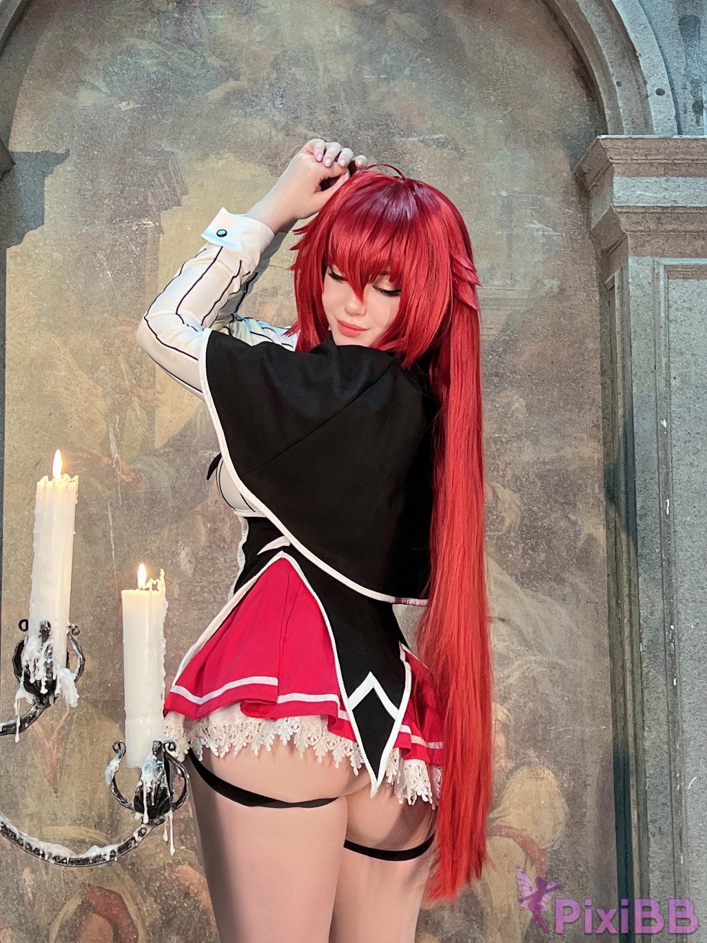 Alina Becker Rias Gremory Set 2 High School DxD PixiBB.COM 042