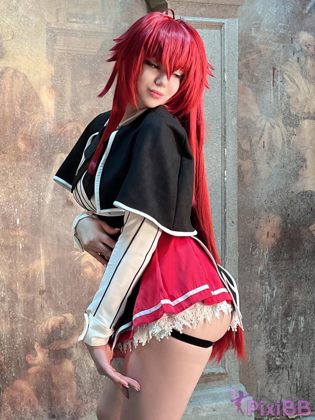 Alina Becker Rias Gremory Set 2 High School DxD PixiBB.COM 050