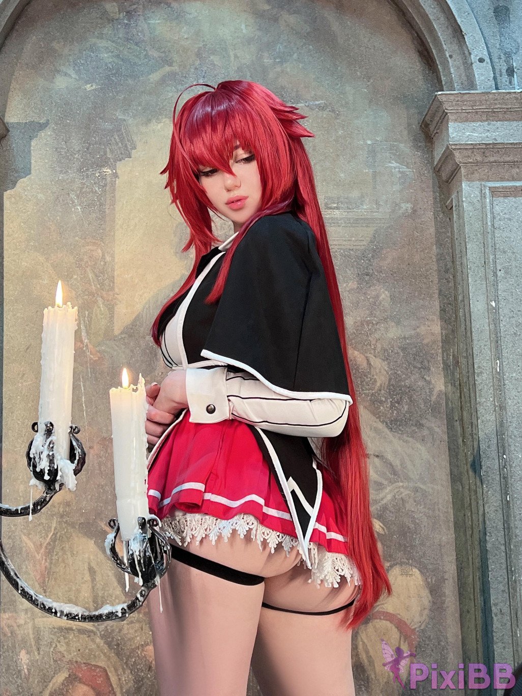 Alina Becker Rias Gremory Set 2 High School DxD PixiBB.COM 051